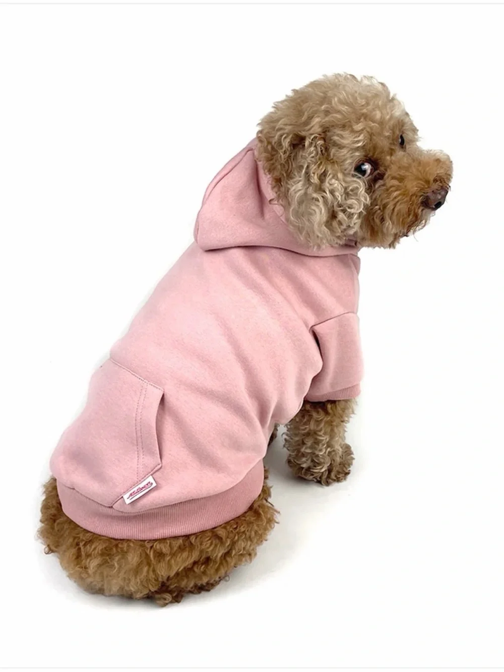 Pullover Dog Hoodie - Dusty Pink - Milltown size Small